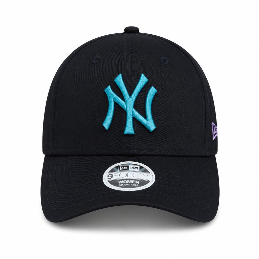 NEW YORK YANKEES BLACK/TURQUOISE NEW ERA
