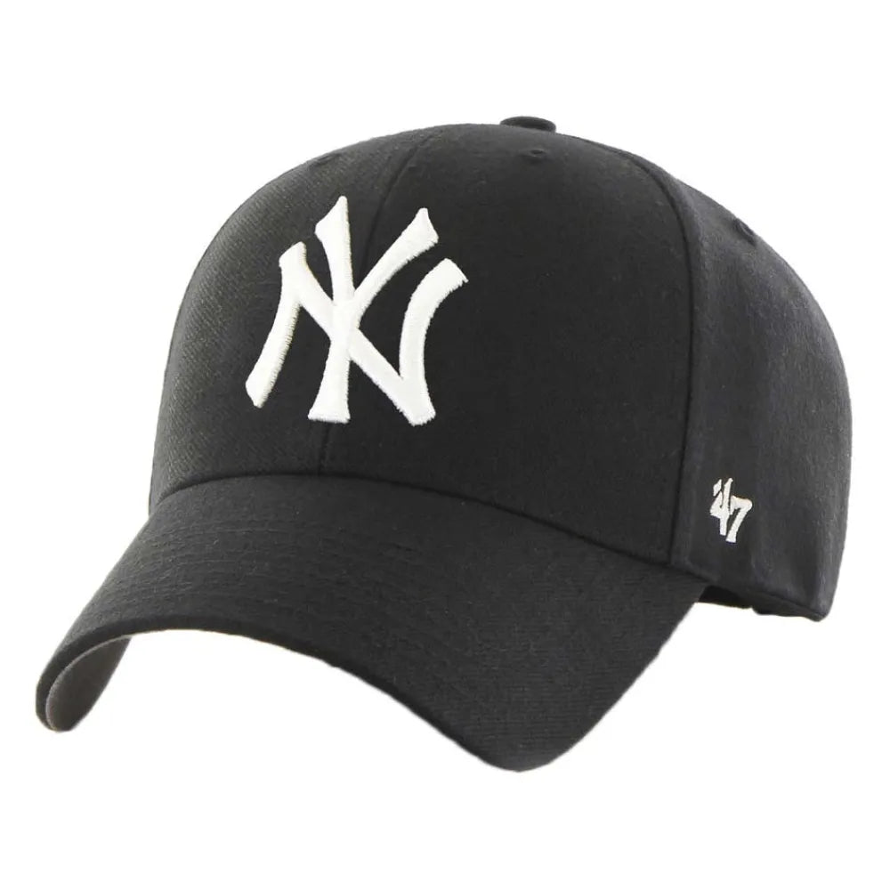 47 Brand New York Yankees MVP Cap in Black/White