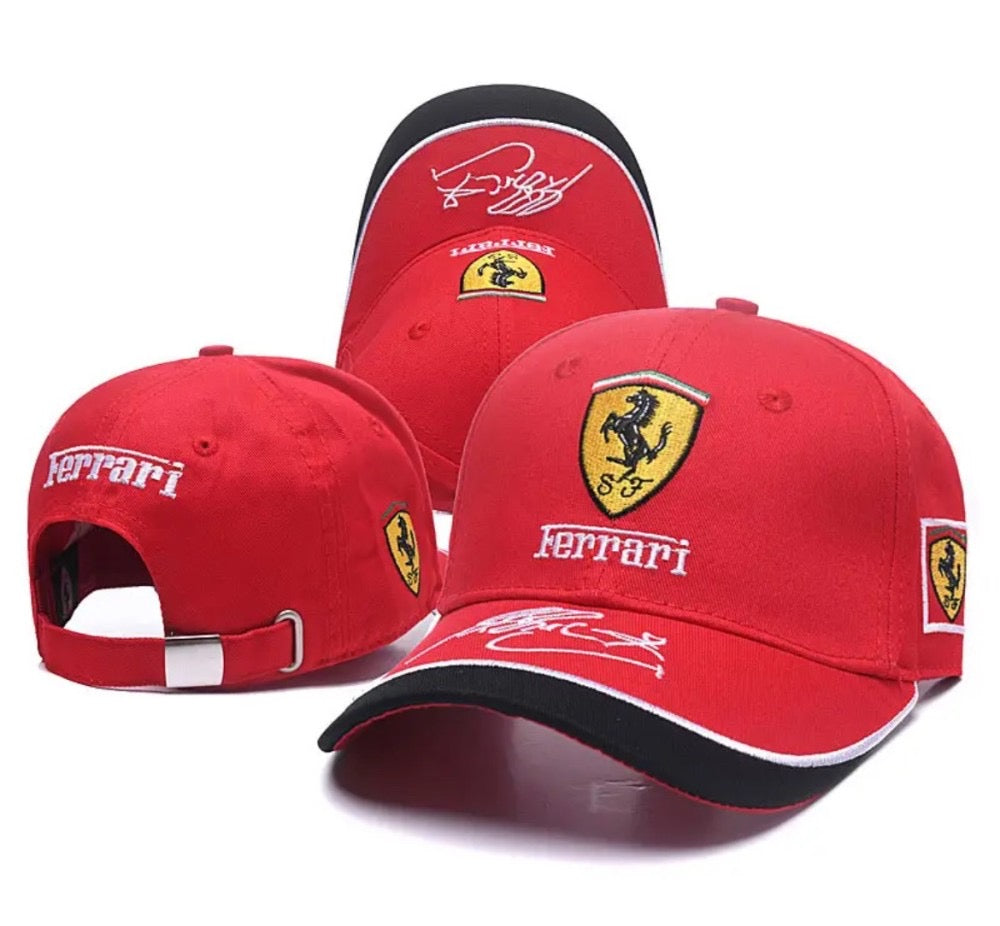 FERRARI RED CAP