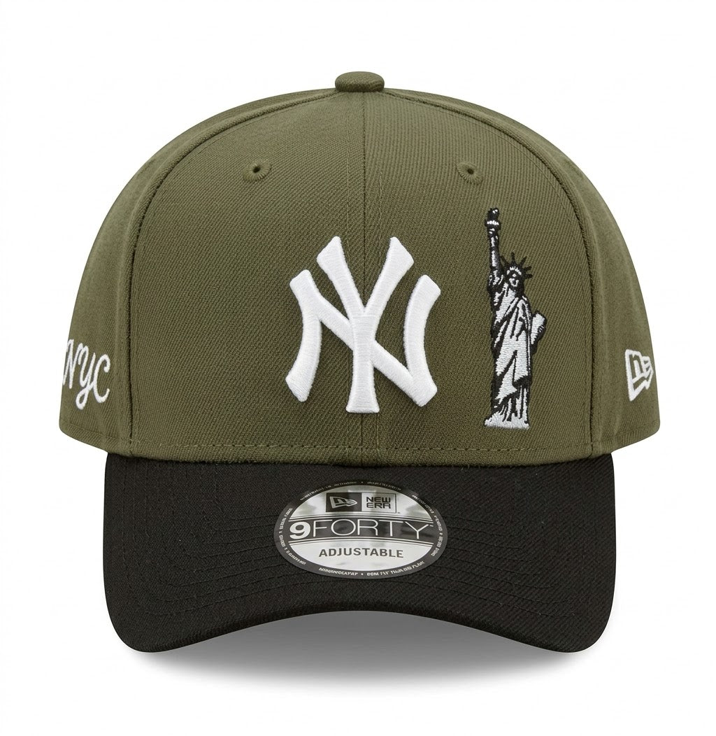 New Era 9FORTY A-Frame New York Yankees "Statue of Liberty" Cap